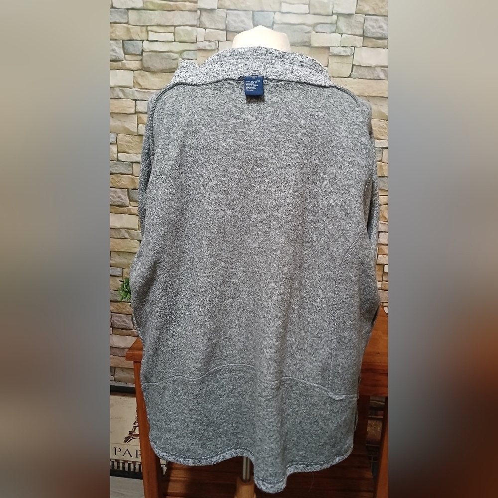 ARCHITECT Gray Fleece Ski & Snow Jacket 1X Outdoor Cozy - Picture 5 of 6